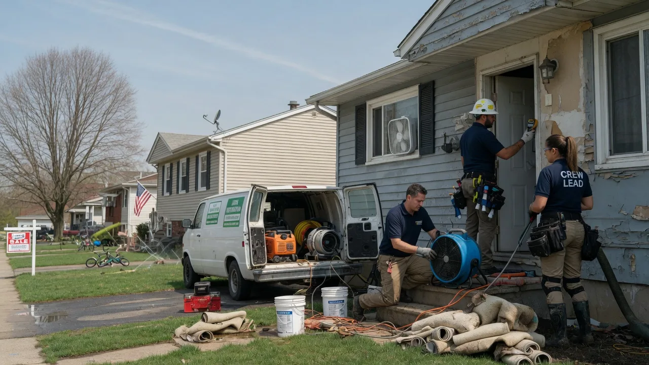 Flood Cleanup in Deer Creek, IL near me